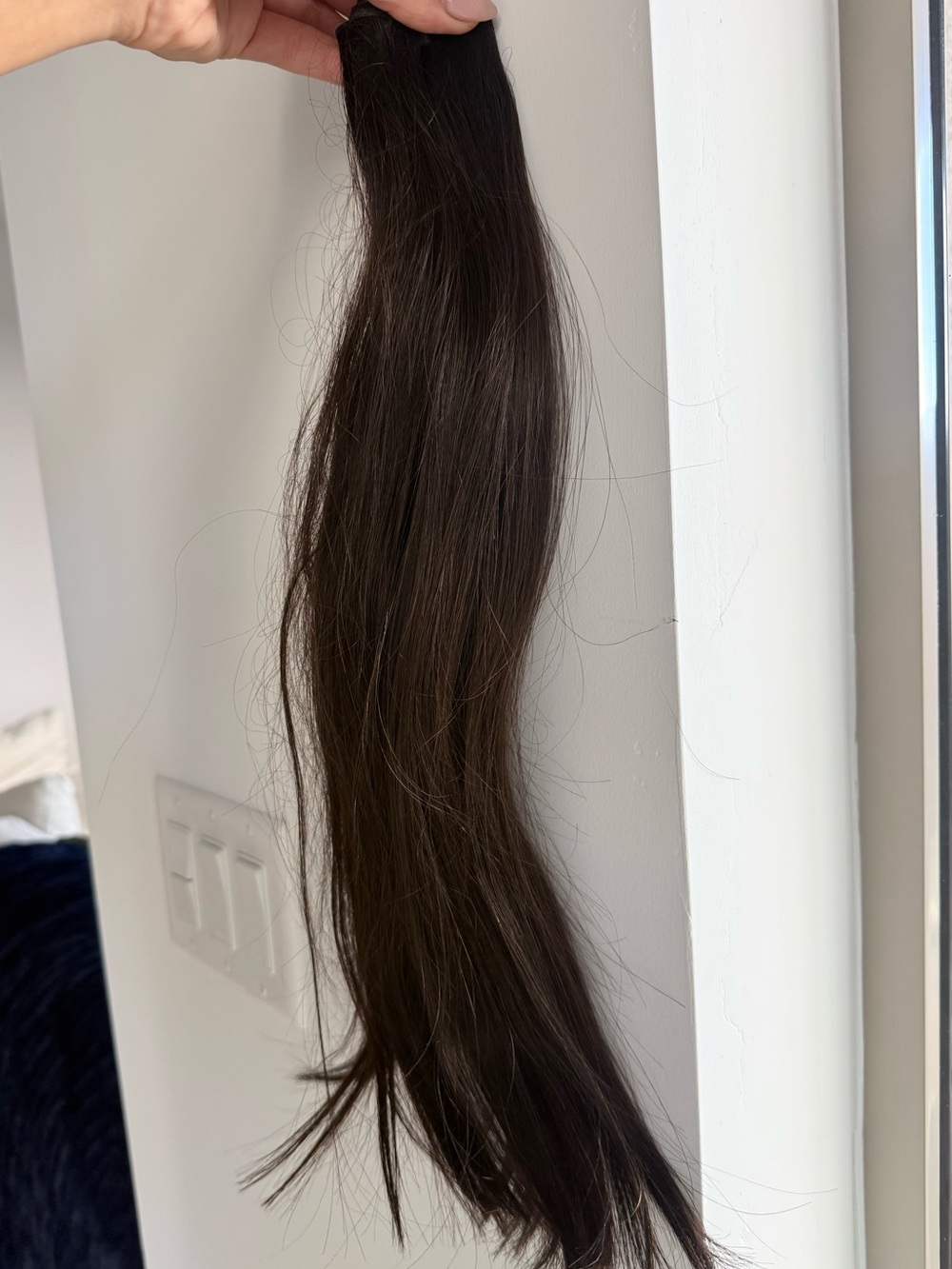 Brown Hair Extensions 18in - sew in - Brand new